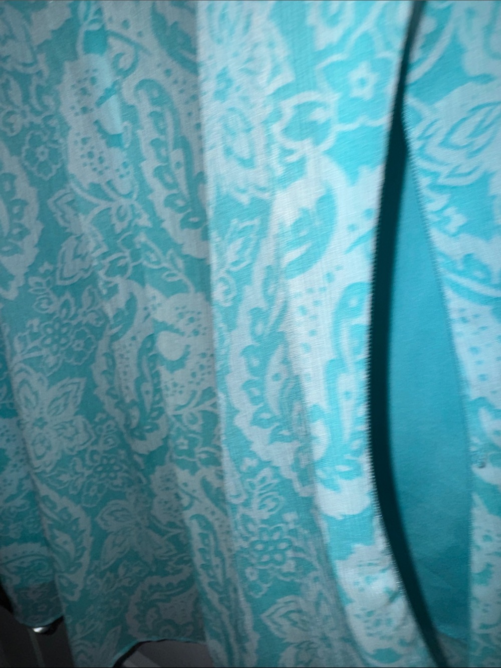 George Teal Paisley Sleeveless Blouse - Picture 4 of 4